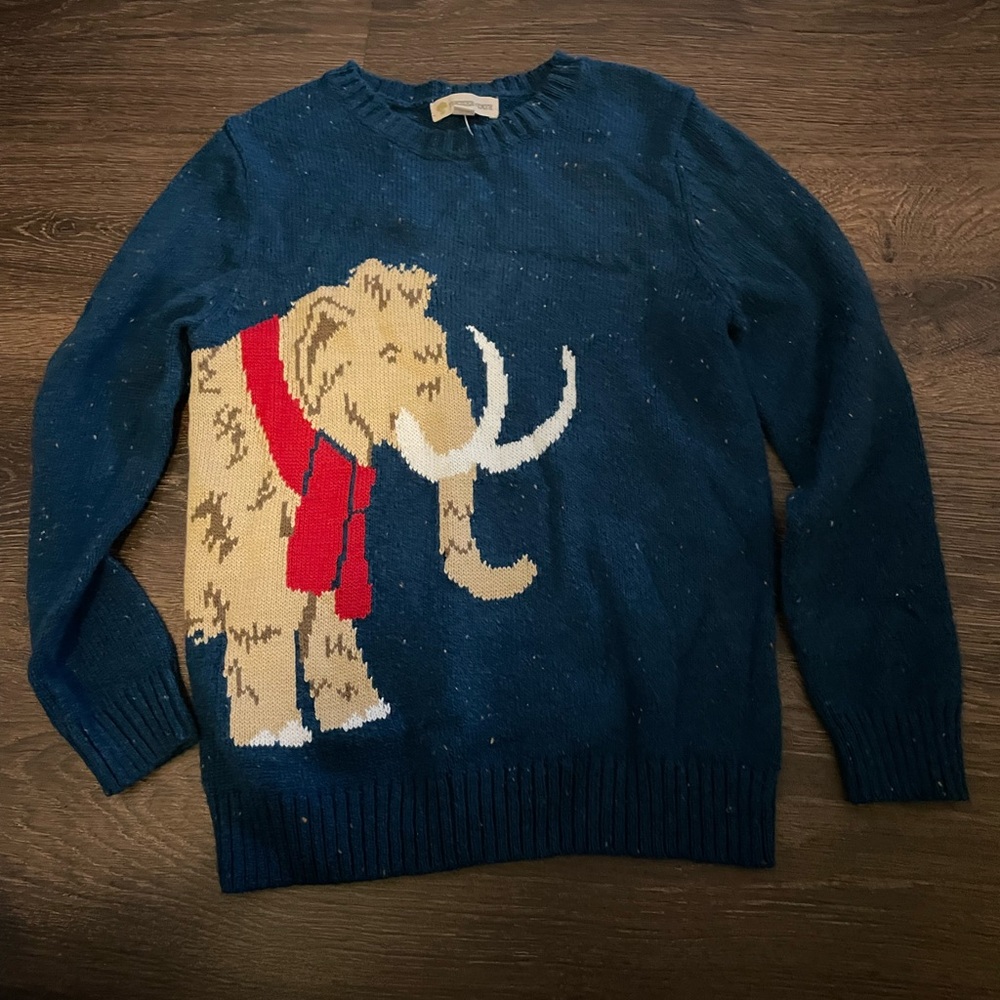 Tucker + Tate wooly mammoth holiday sweater size 7